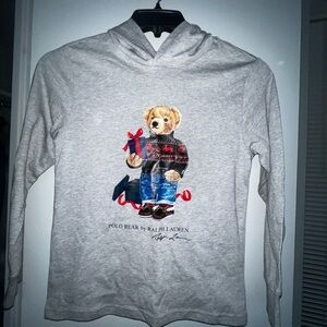 Polo by Ralph Lauren Heather Gray Tee Boys Size 10-12